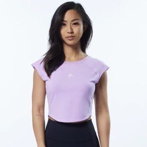 alphalete velocity crop ss